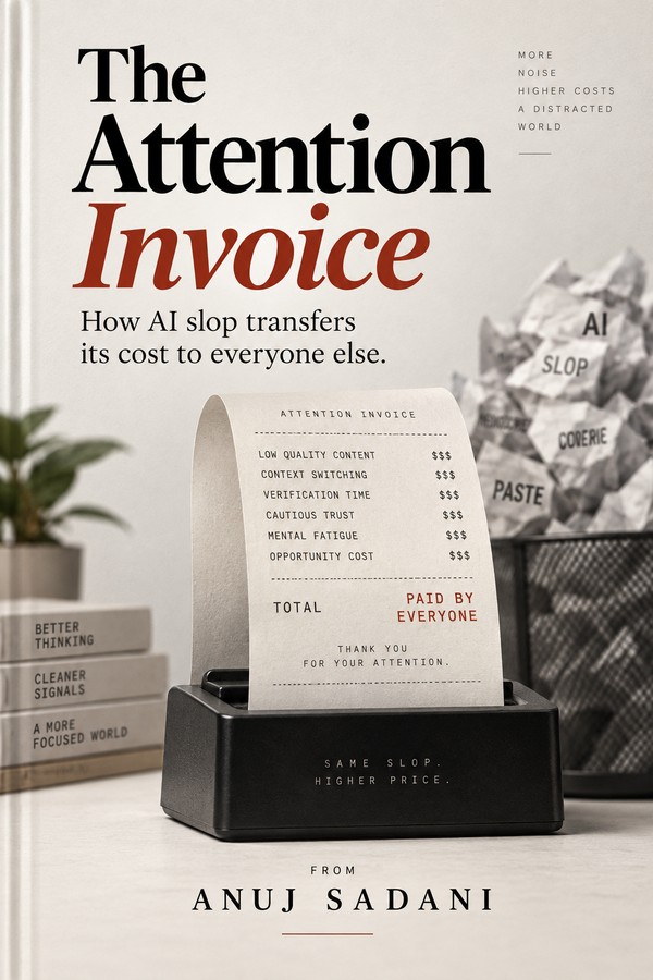 The Attention Invoice cover