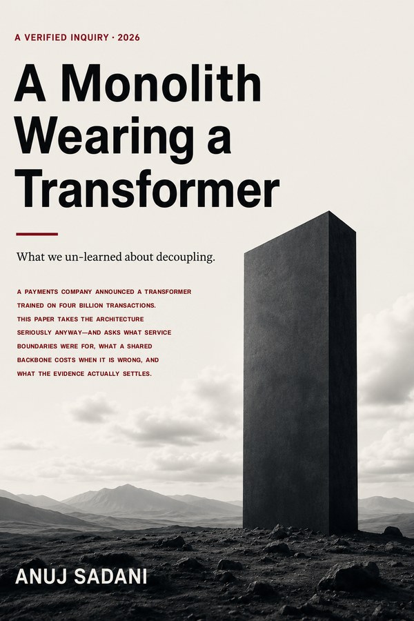 A Monolith Wearing a Transformer cover