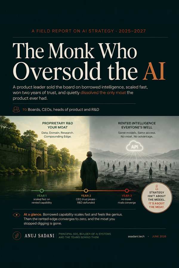The Monk Who Oversold the AI cover