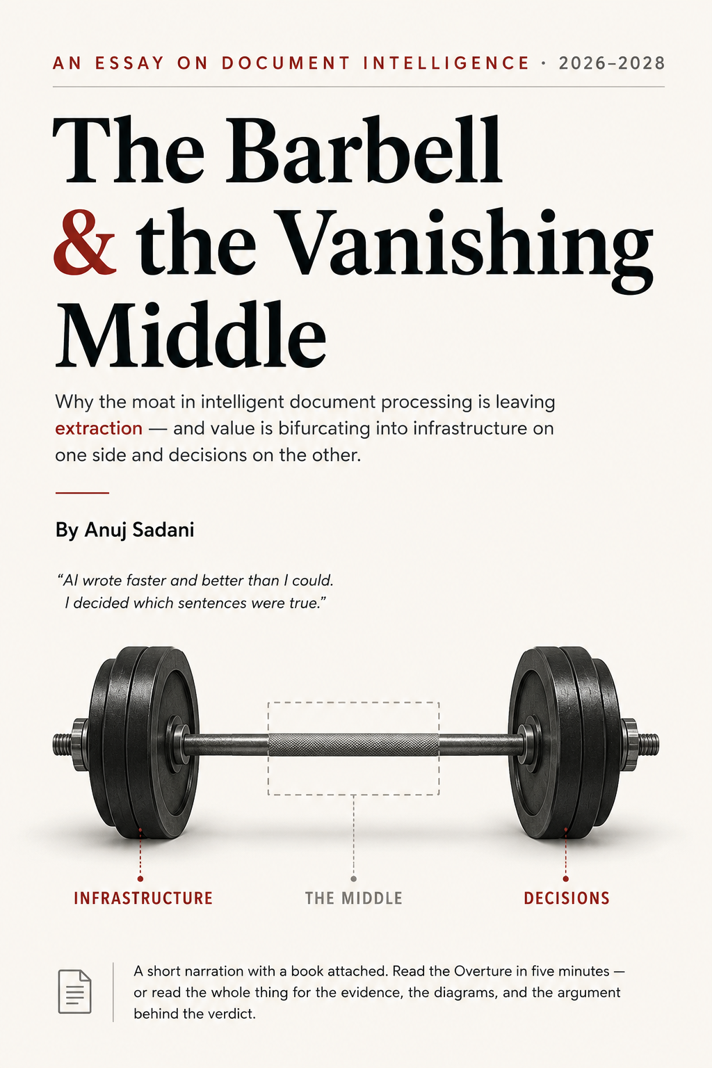 The Barbell & The Vanishing Middle: IDP cover